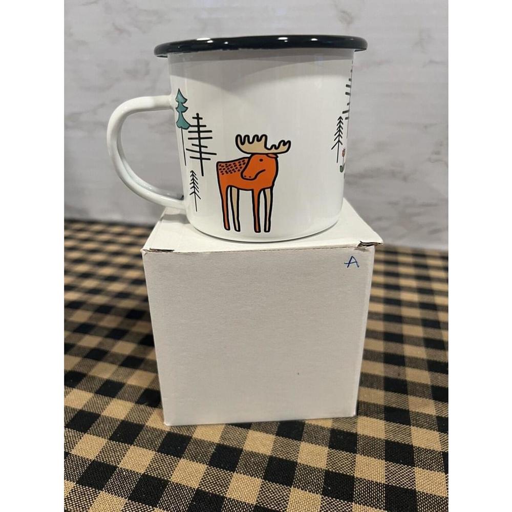 Skogsbarn Alaska Animal Mug Enamel 5oz